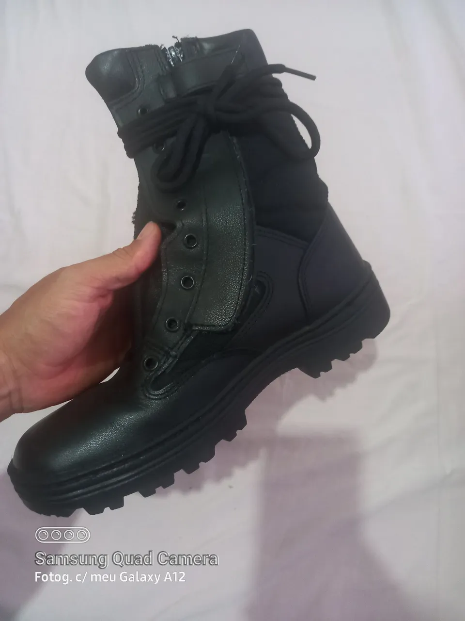 Coturno Tático Militar Preto - Nova