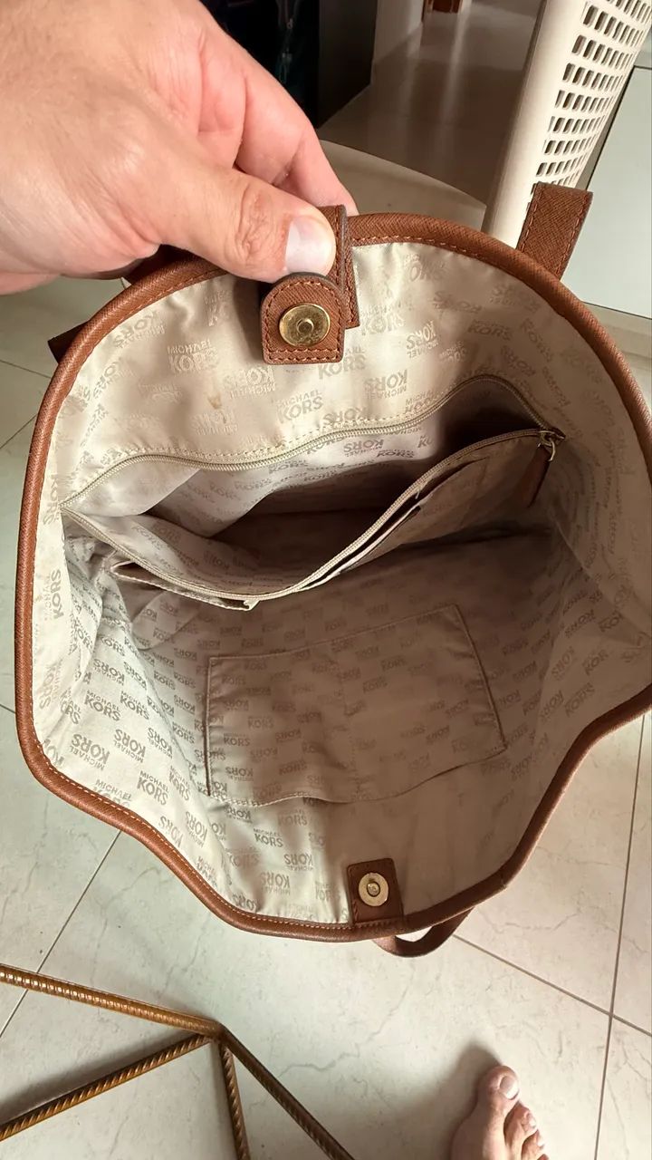 BOLSA MICHAEL KORS COURO - Foto 2