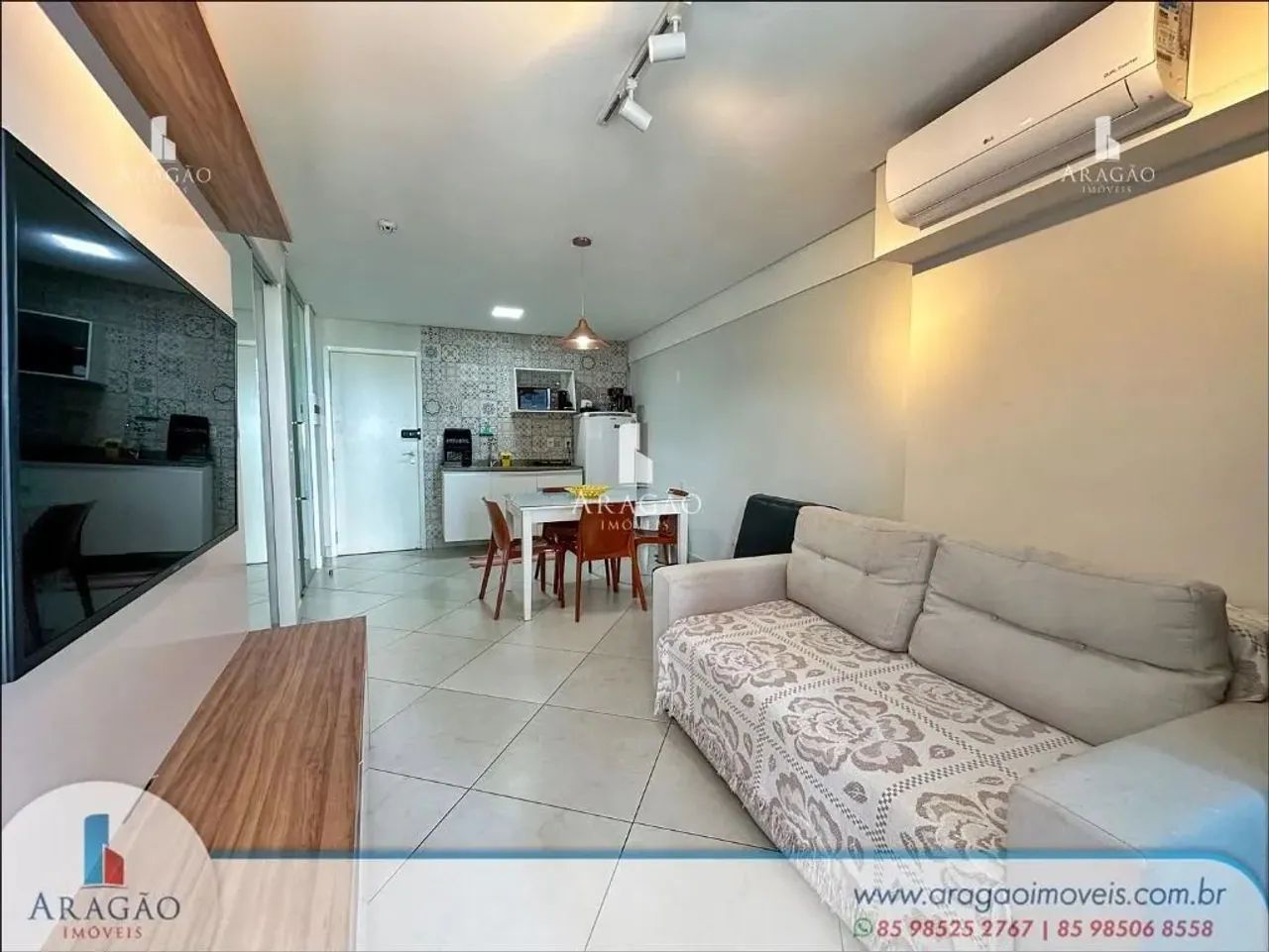 Apartamento com 1 dormitório à venda, 45 m² por R$ 880.000,00 - Meireles - Fortaleza/CE - Foto 4