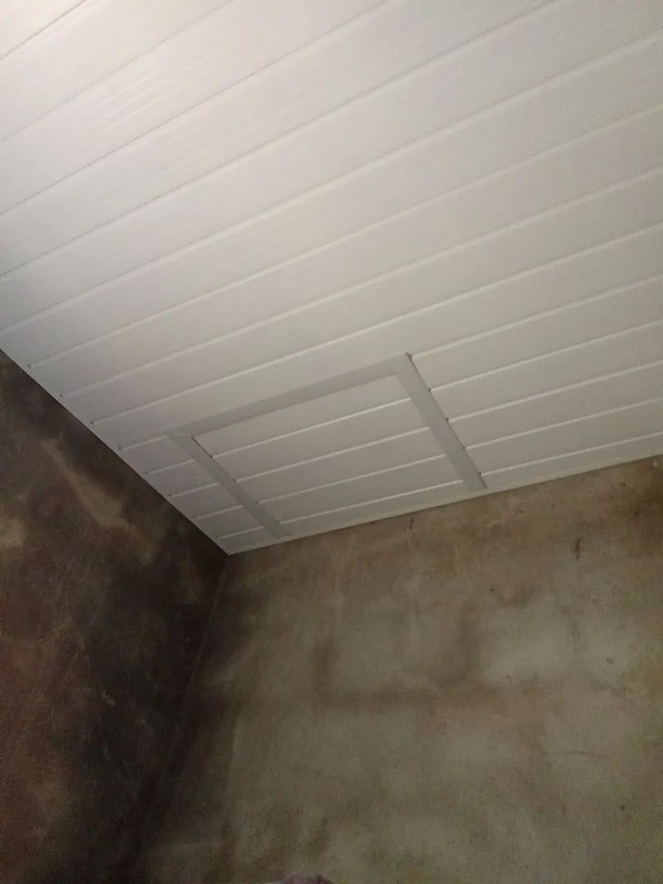 Forro de PVC para área externa