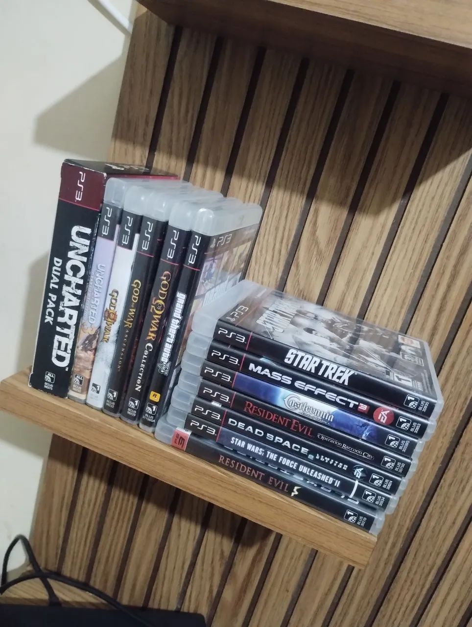 Playstation 3 com jogos e controle - Foto 2