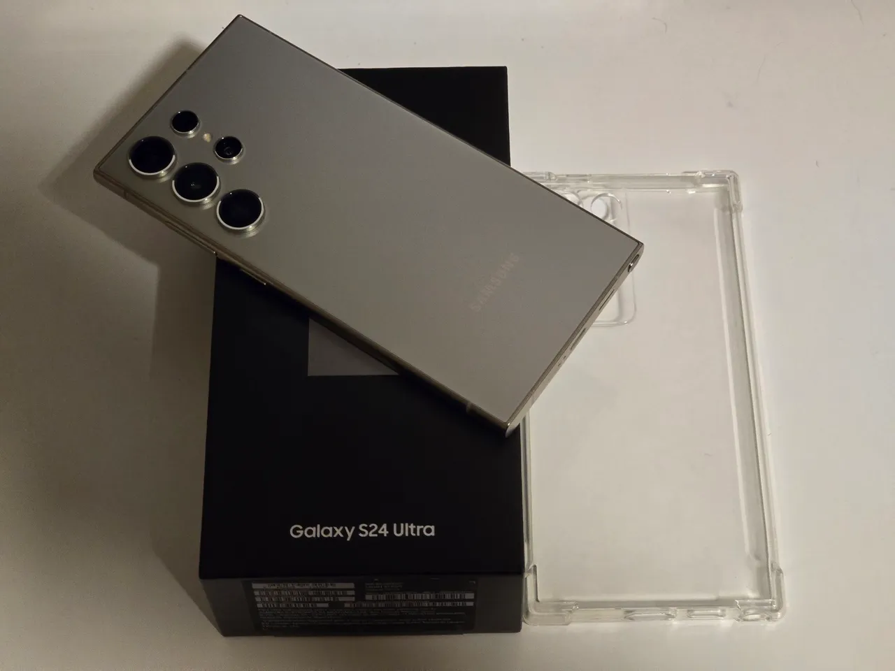 S24 ultra 256gb cinza (nf + garantia)