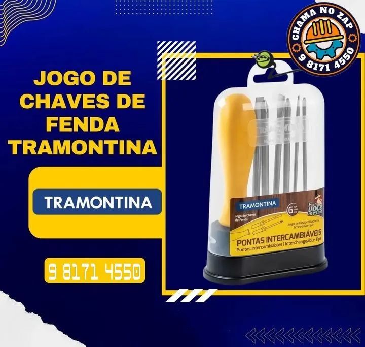 Tramontina Screwdriver Set - 6 Pieces