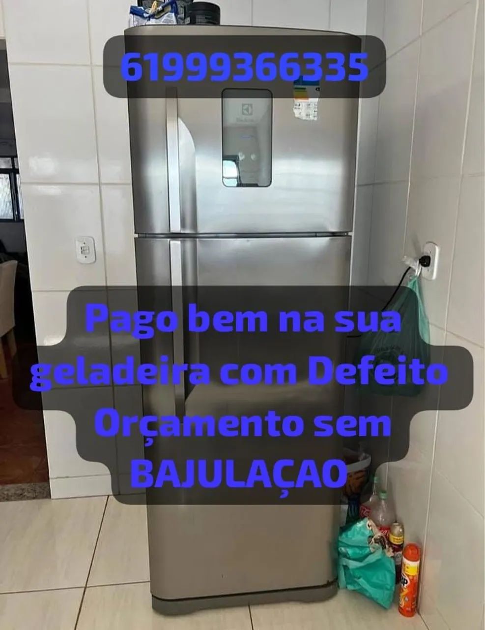 Bushhhh Geladeira com Defeito 