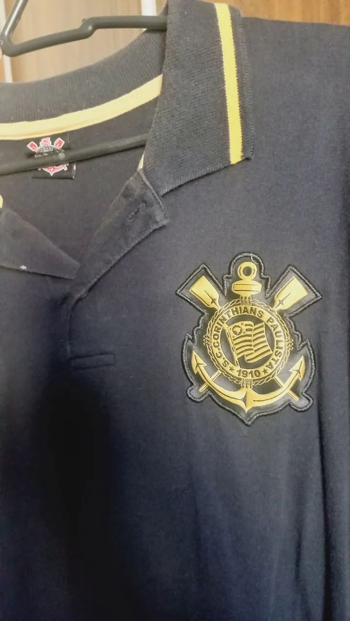 Camisa Polo Corinthians - Oficial - Foto 3