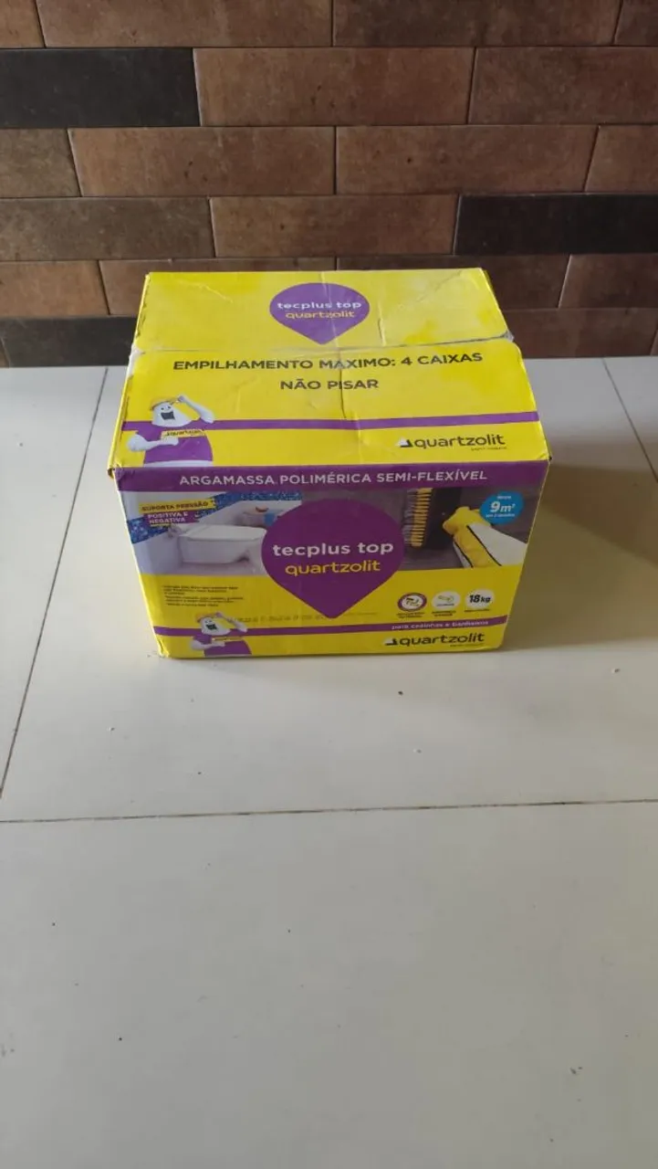 Argamassa Polimérica Tecplus Top Quartzolit 18kg