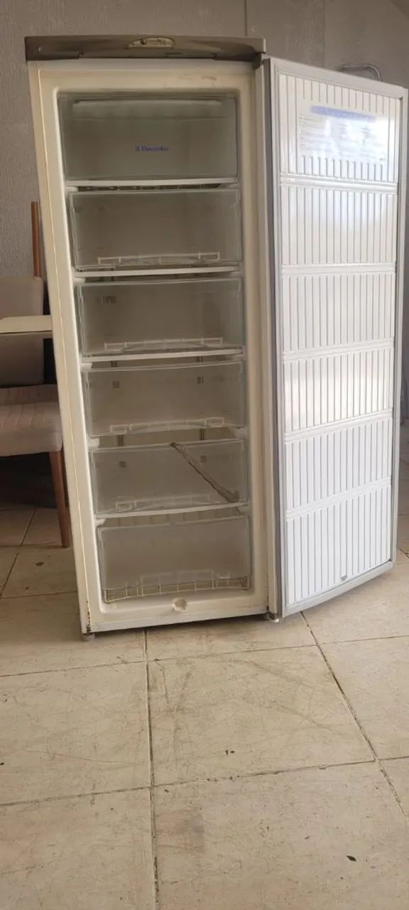 Freezer vertical Electrolux conservado - Foto 3