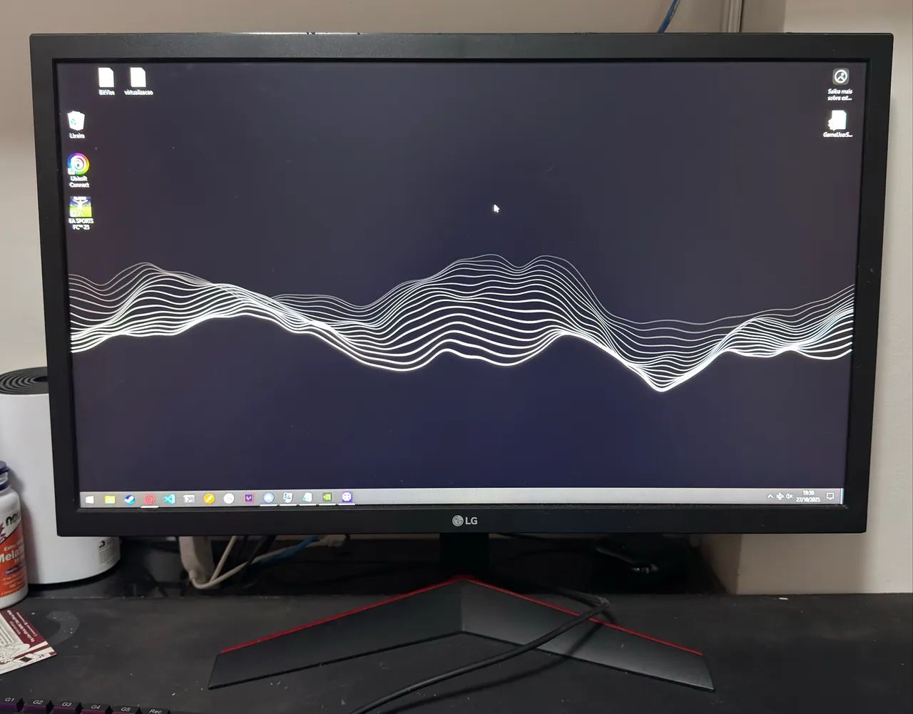 Monitor Gamer LG 24 polegadas 144hz 1ms