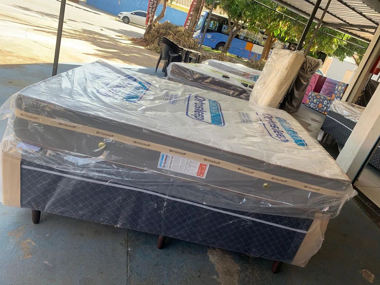 Cama Box Ortosleep Completa - Conforto e Qualidade