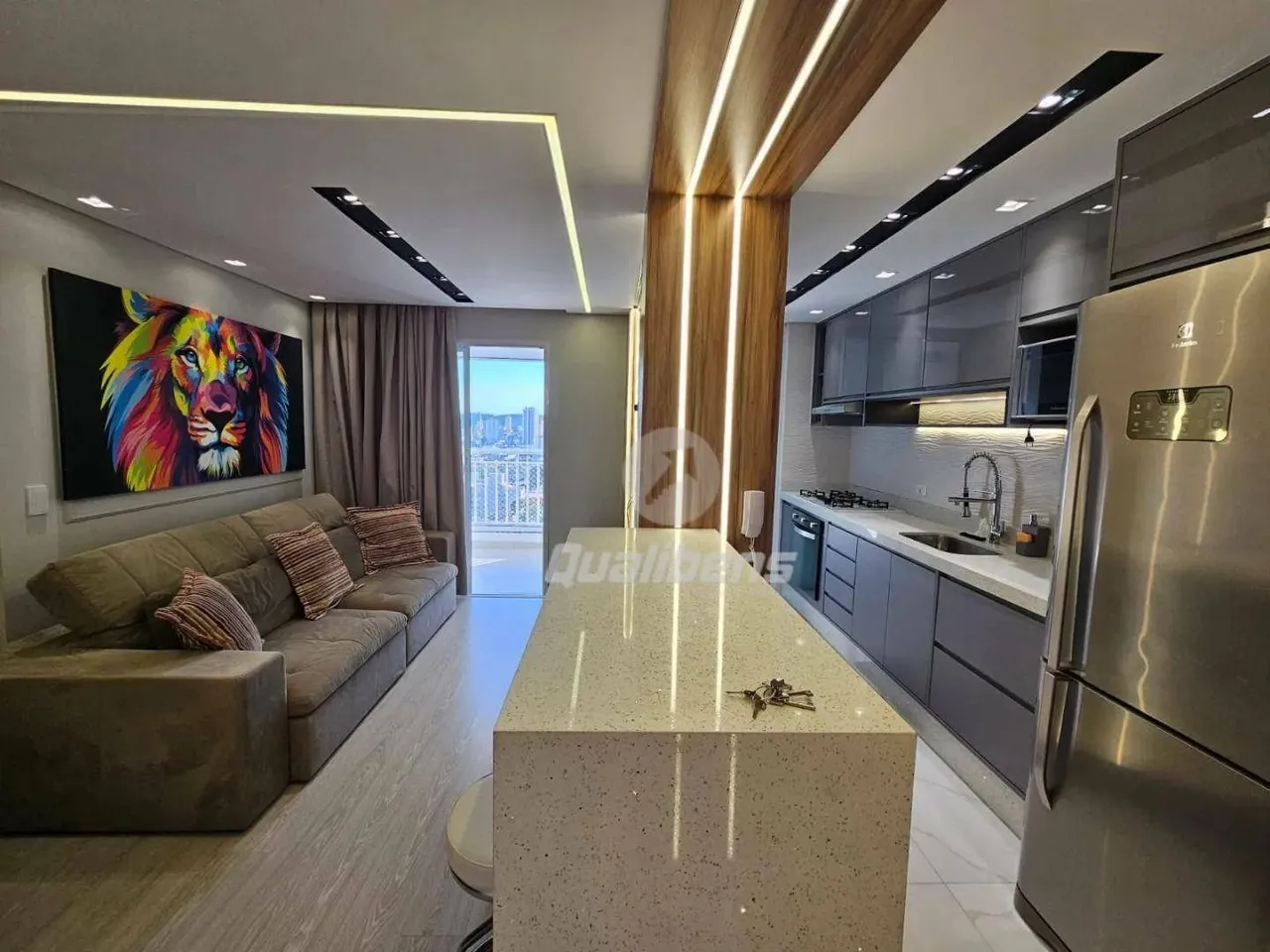 Apartamento com 2 dormitórios sendo 1 suítepara alugar, 72 m² por R$ 3.767/mês - Vila Boca