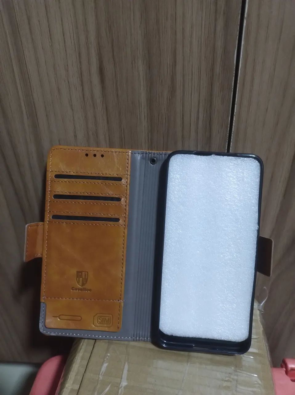 Capa Carteira de Couro - Motorola Edge 30 Neo - Foto 6