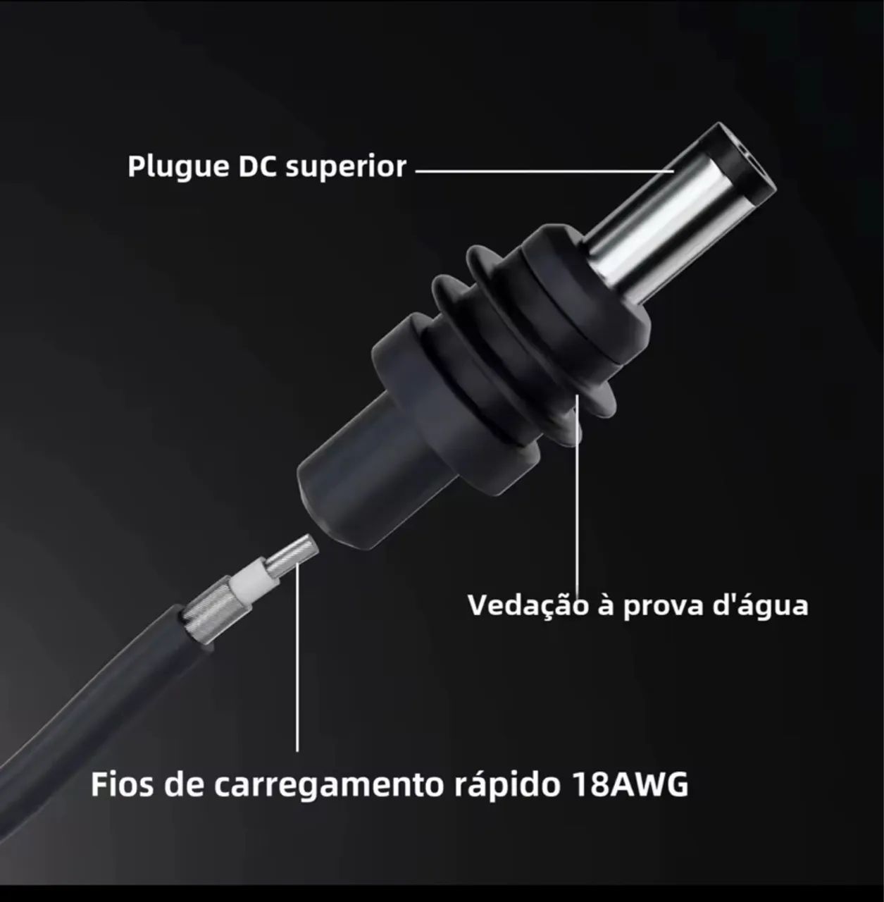 Cabo Carregador Veicular 12V STARLINK mini - Foto 2