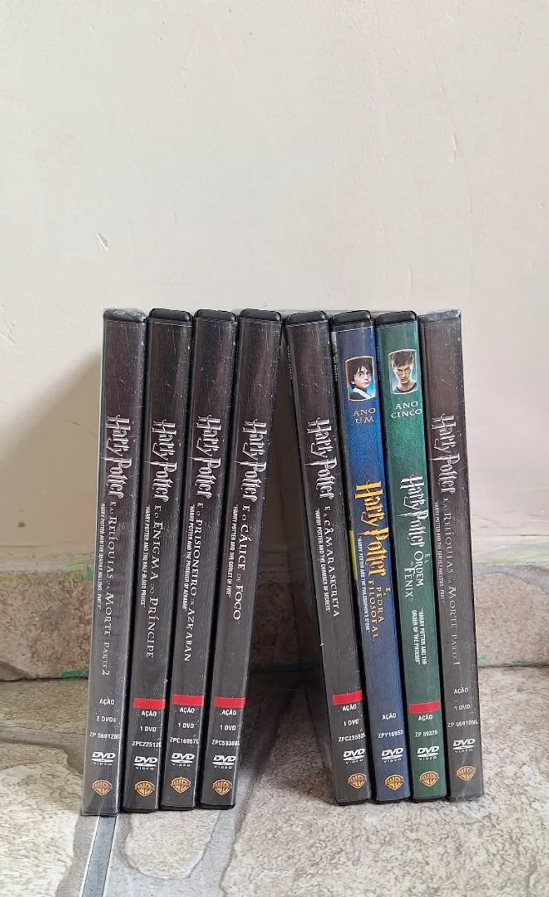 Coleção Harry Potter em DVD - Todos os Filmes