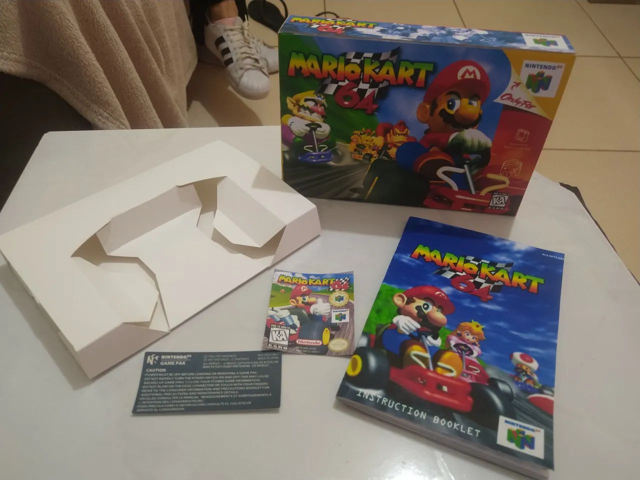 Caixas repro - Nintendo 64 - Completo com manual  - Foto 5