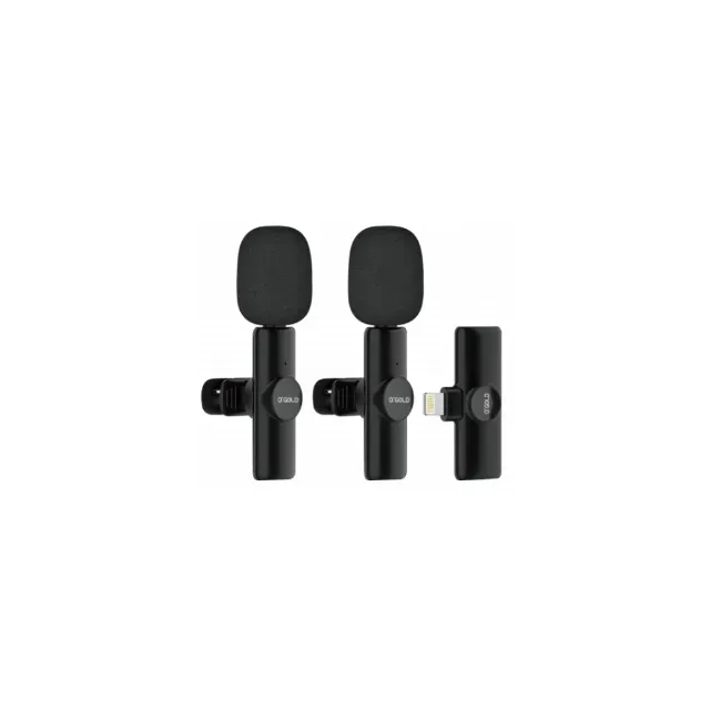 Kit Microfones Lapela a'Gold MCF-06