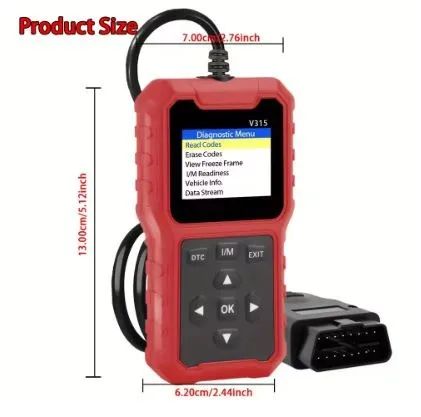 Scanner OBD2  ferramenta avançada de diagnóstico leitor de código suporte COD-AP200   - Foto 3