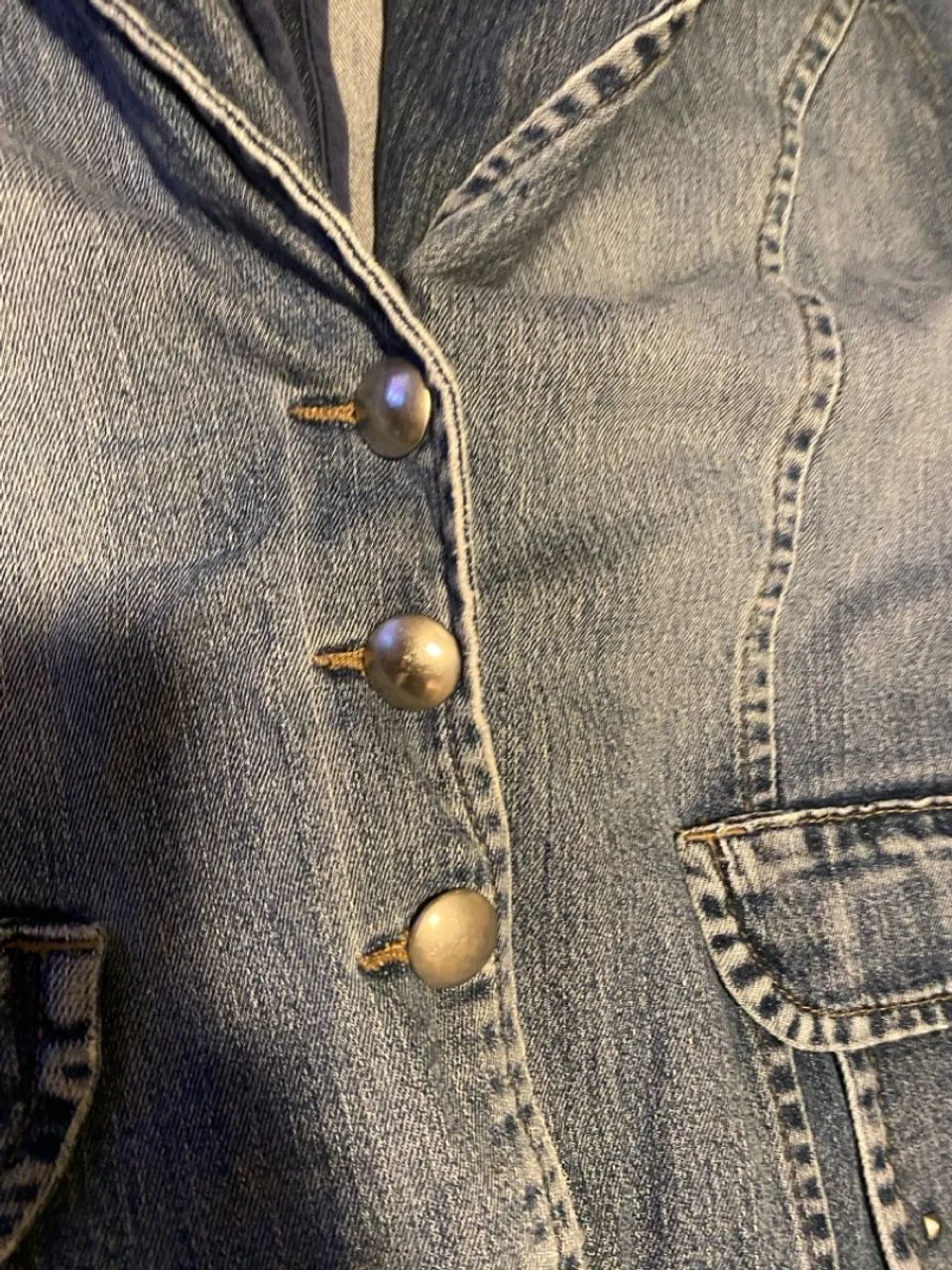 Jaqueta jeans feminina 