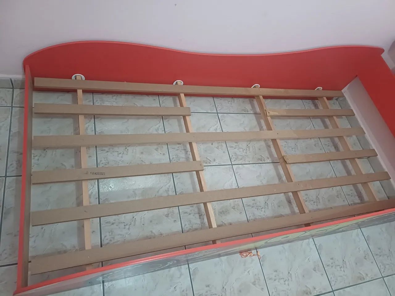 Cama infantil mcqueen com colchão  - Foto 5