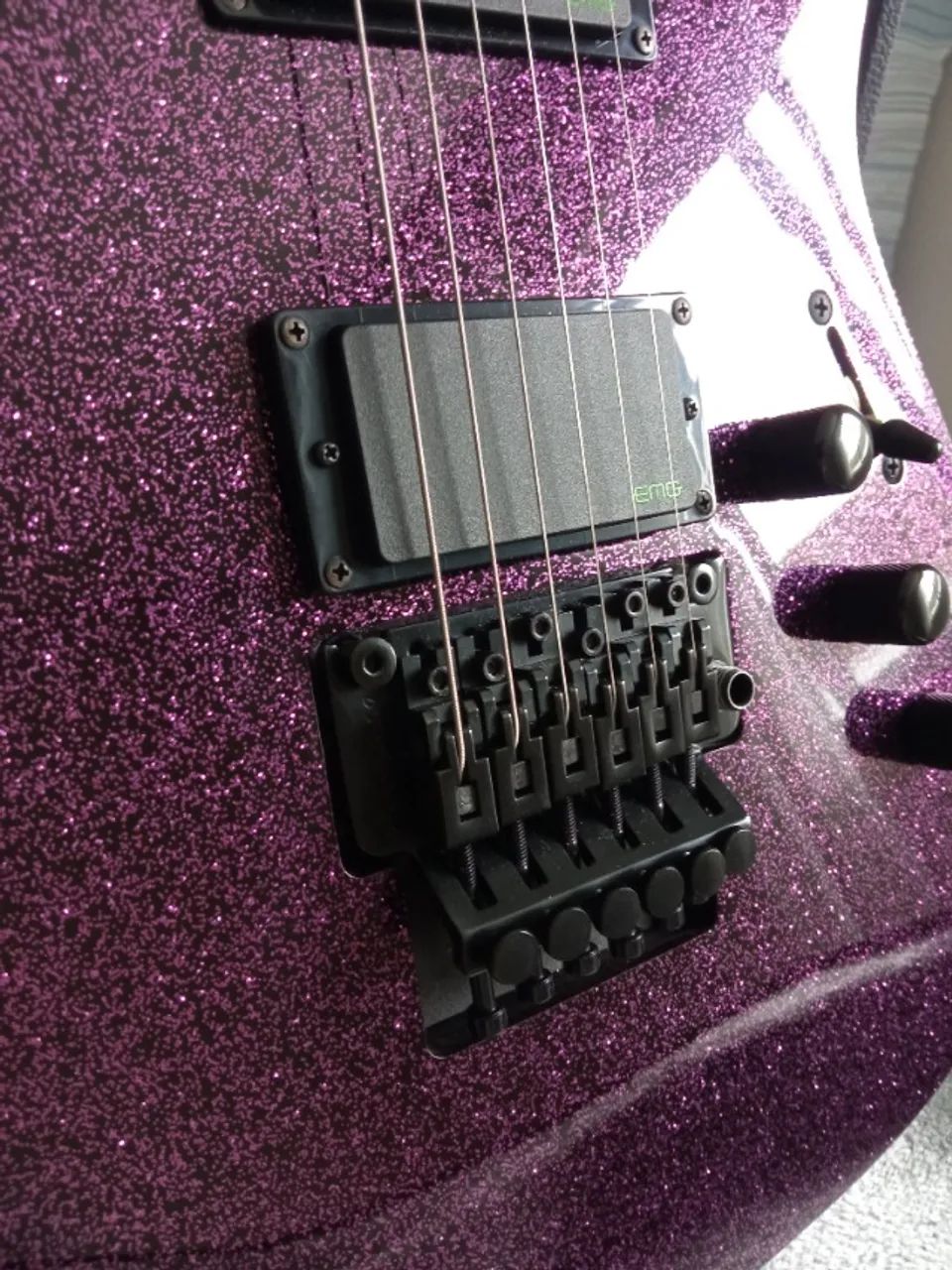 Guitarra Esp Ltd Kirk Hammett KH 602 Purple - Foto 4