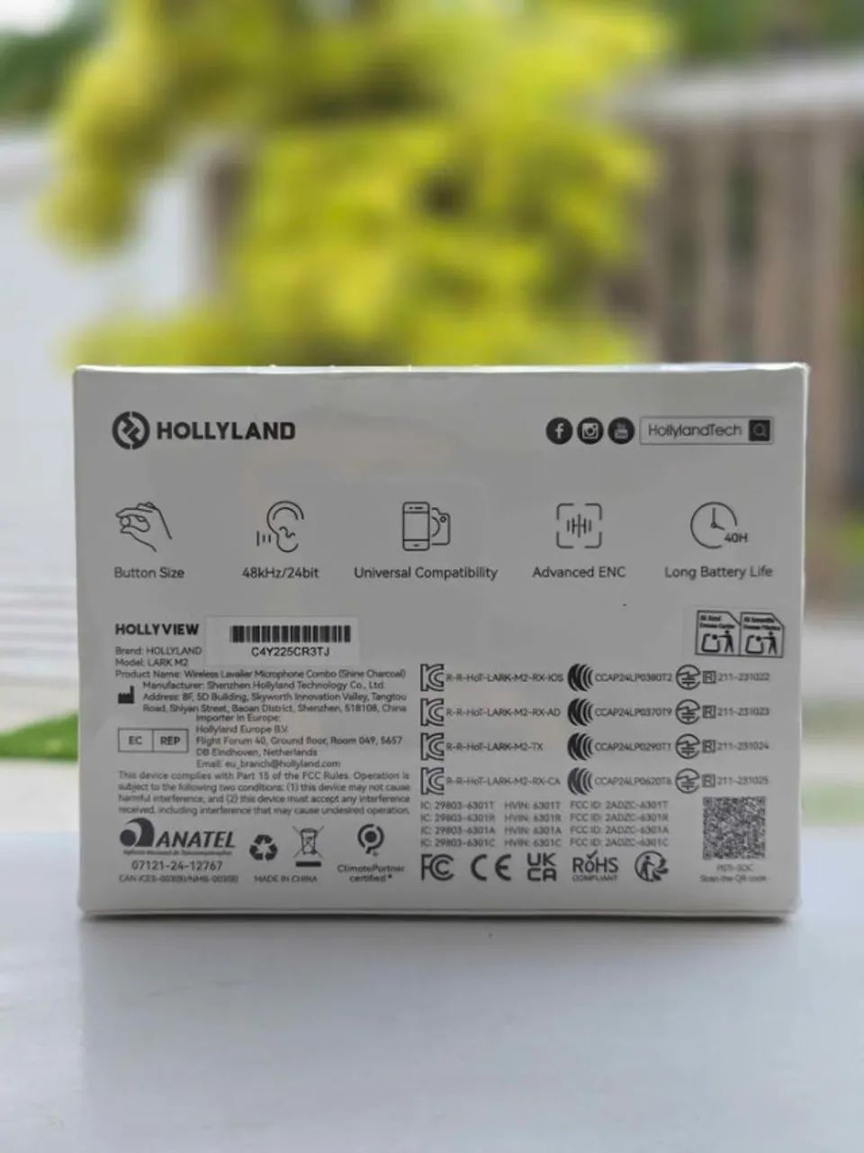 Microfone Hollyland Lark M2 (Combo) LACRADO Aceitamos Cartões - Foto 3