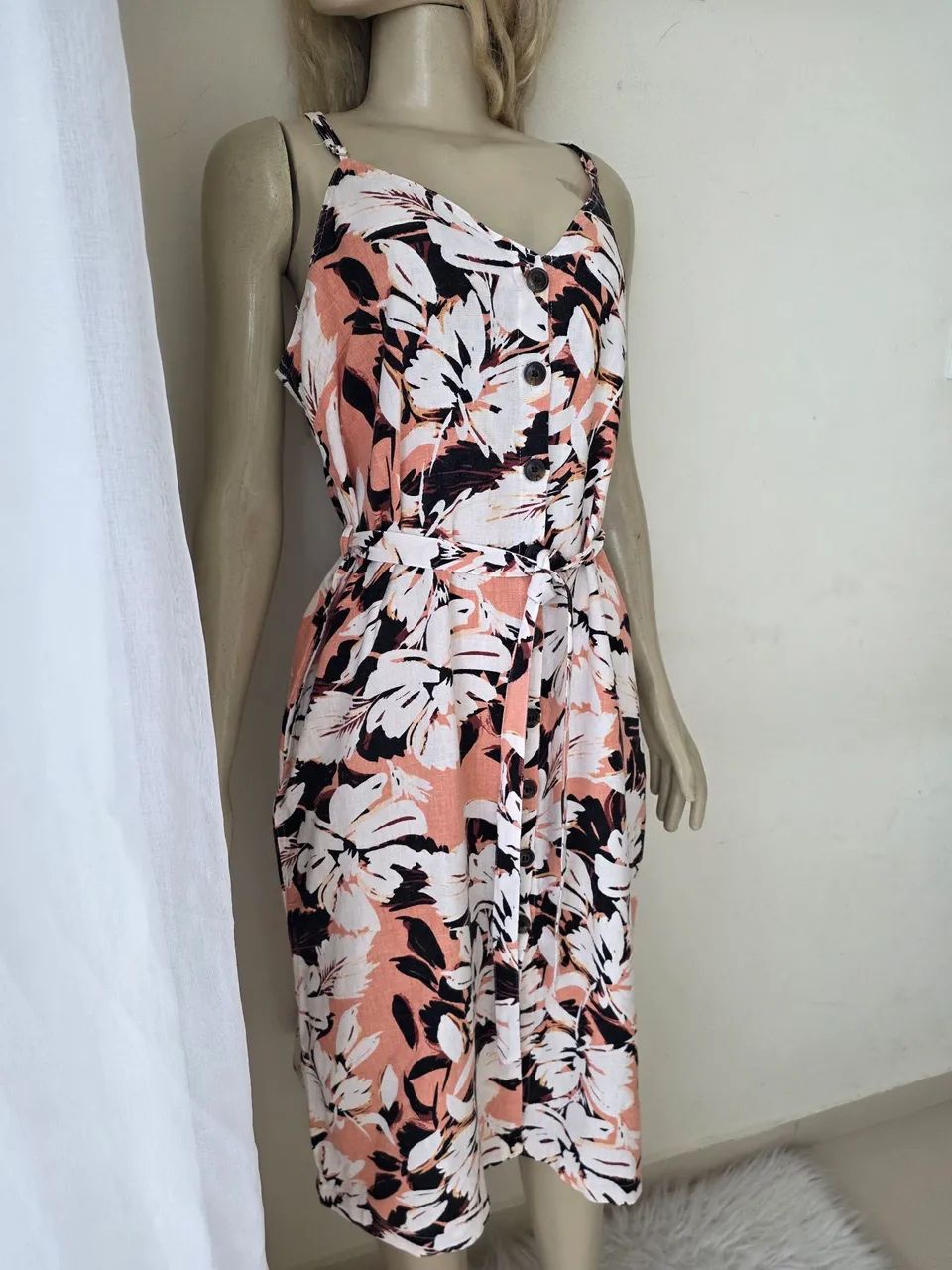 Vestido de linho Forever 21 - Foto 3