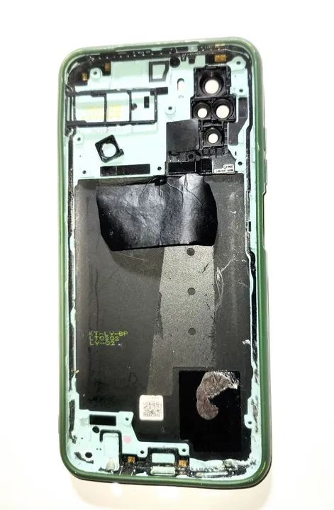 Kit traseira tampa + lente das câmeras + bandeja sim card + capinha XIAOMI REDMI Note 10 - Foto 4