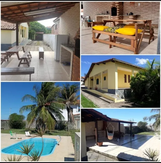 Casa Em Jaconé Com Piscina, 4 Quartos, 2 Suítes, Perto Do Mar