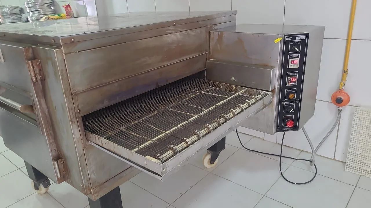 Forno esteira 120 pizzas por hora - Foto 5