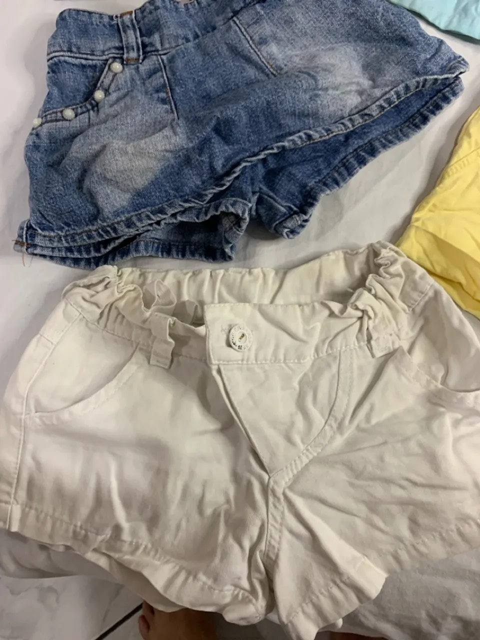 Lotinho de shorts infantis 