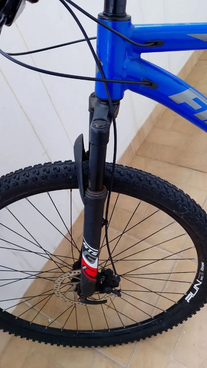 Bicicleta Aro 29 Azul com Marchas - Foto 6