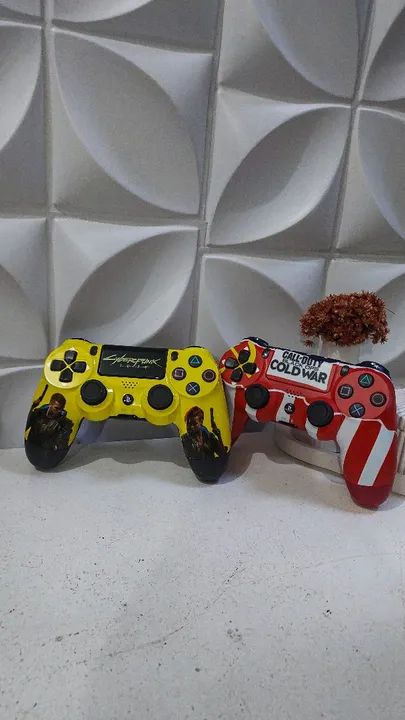 Controle PS4 e Xbox - Cyberpunk e Call of Duty