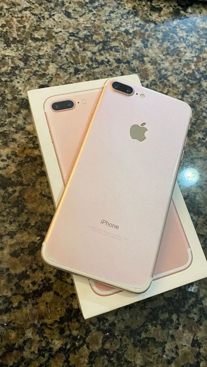 Vendo iPhone 7plus rosa - Foto 4