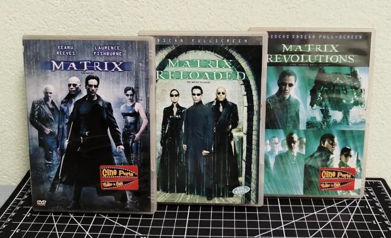 Trilogia Matrix DVD - Leia a descrição 64313030451073120