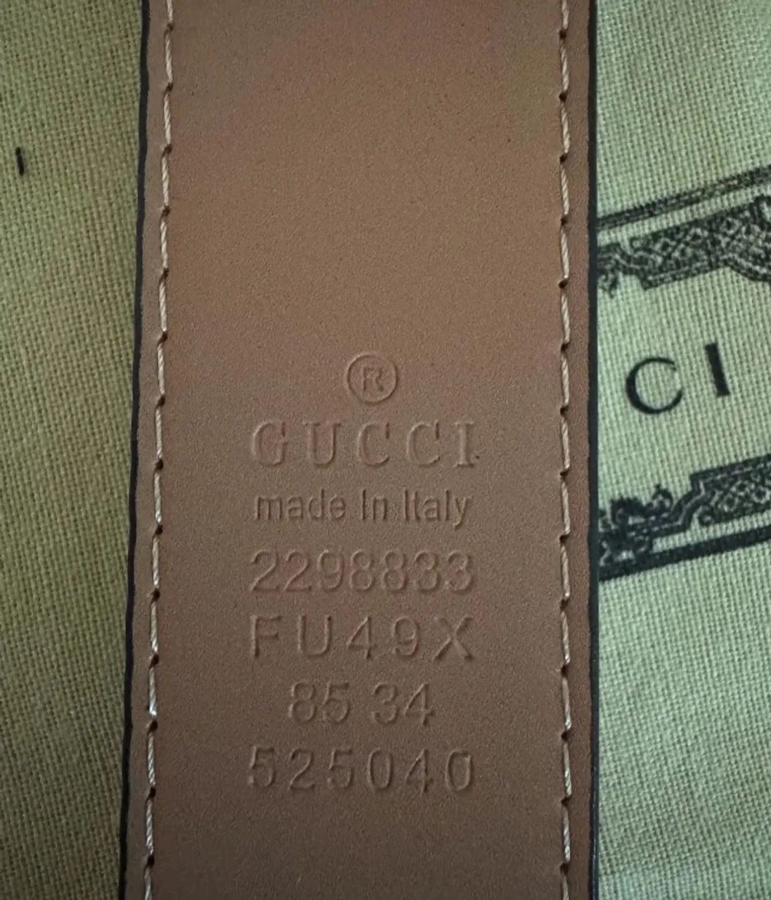 Cinto Gucci gg interloking - Foto 4