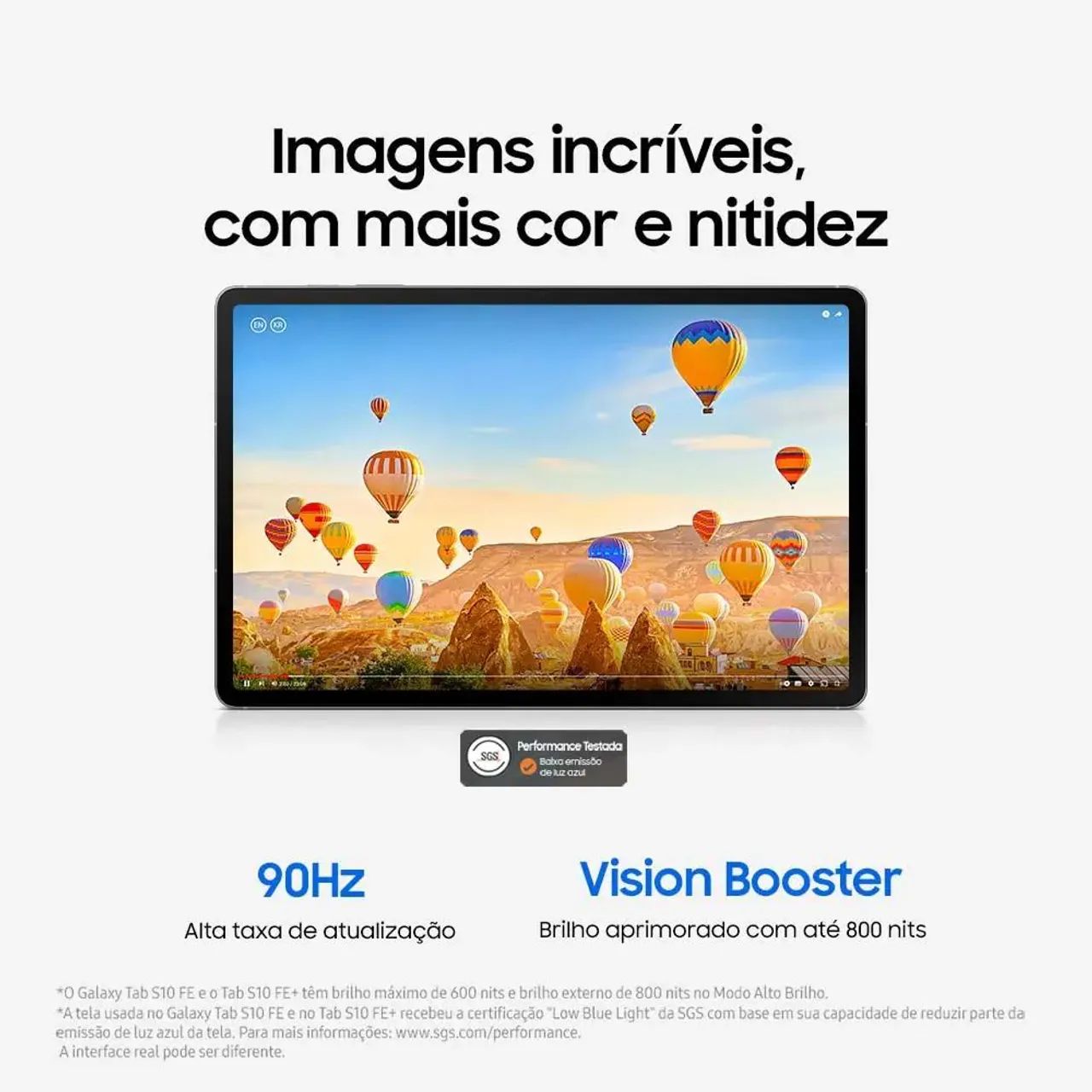 Samsung Galaxy Tablet S10 FE + 128GB 13.1Novo na Caixa. - Foto 4