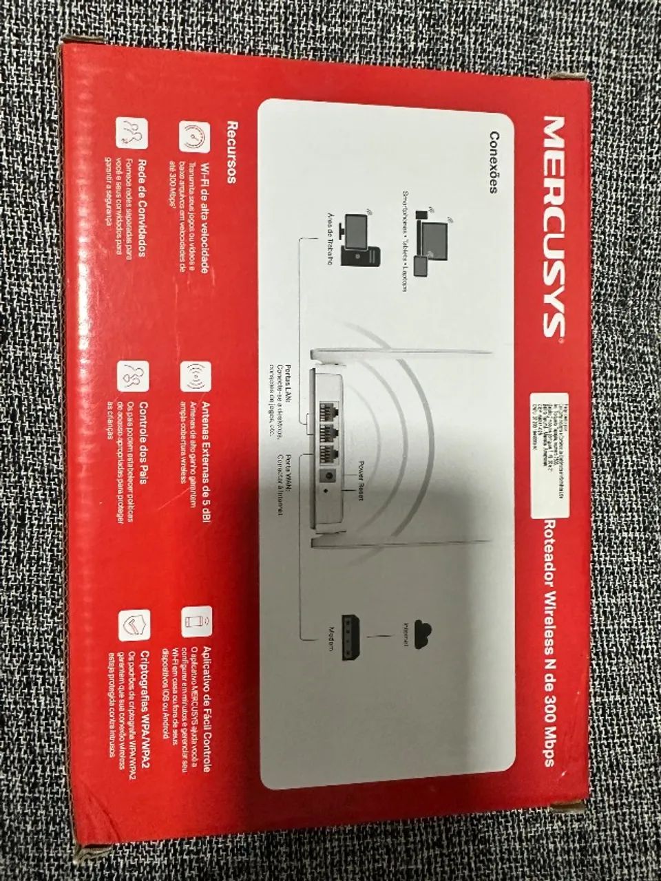 Roteador Mercusys 300Mbps - Foto 2