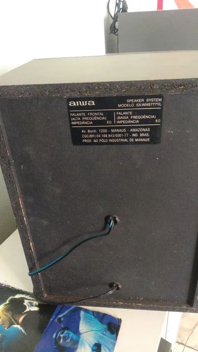 Caixa de Som aiwa com subwoofer   - Foto 2