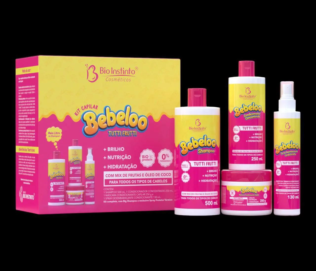 Kit Cabelo Bio Instinto - 4 Peças - Foto 3