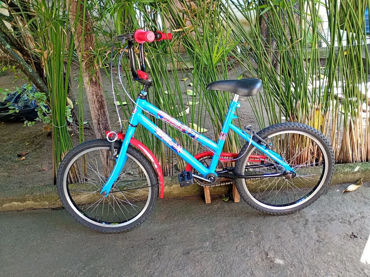 Bicicleta infantil aro 20 reformada  - Foto 5