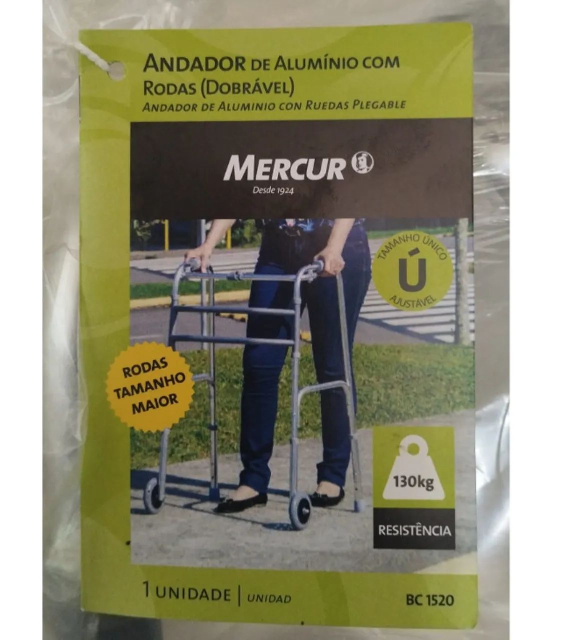Andador Mercur com Rodas BC1520 - Foto 3
