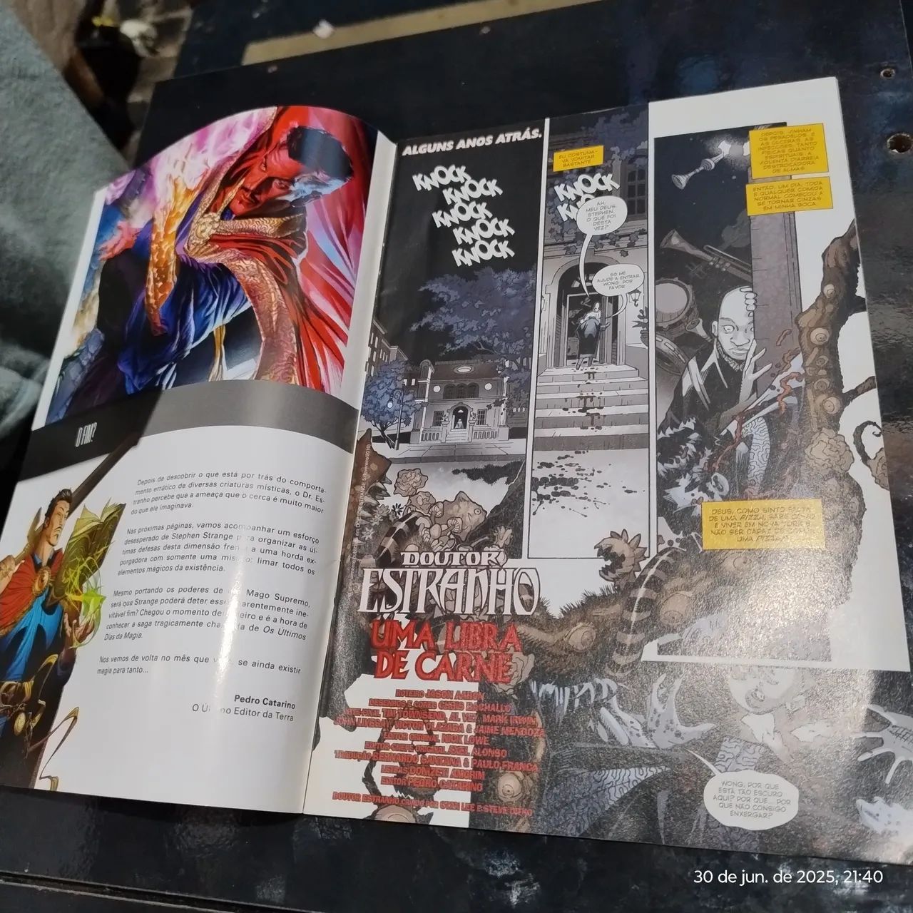 HQ Marvel. Dr Estranho nr 01 . Ano 2017. - Foto 2
