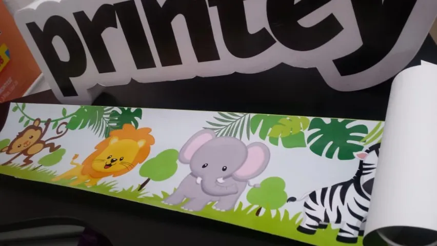 Faixas decorativas para parede quarto de bebê adesivo decorativo