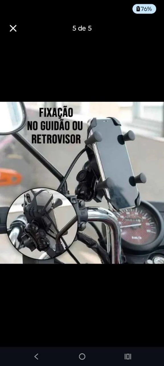 SUPORTE PARA CELULAR COM USB PARA CARREGAMENTO