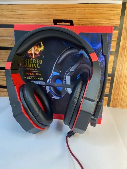 HEADSET GAMER PROFISSIONAL PARA PS4 FRANCY FG 01