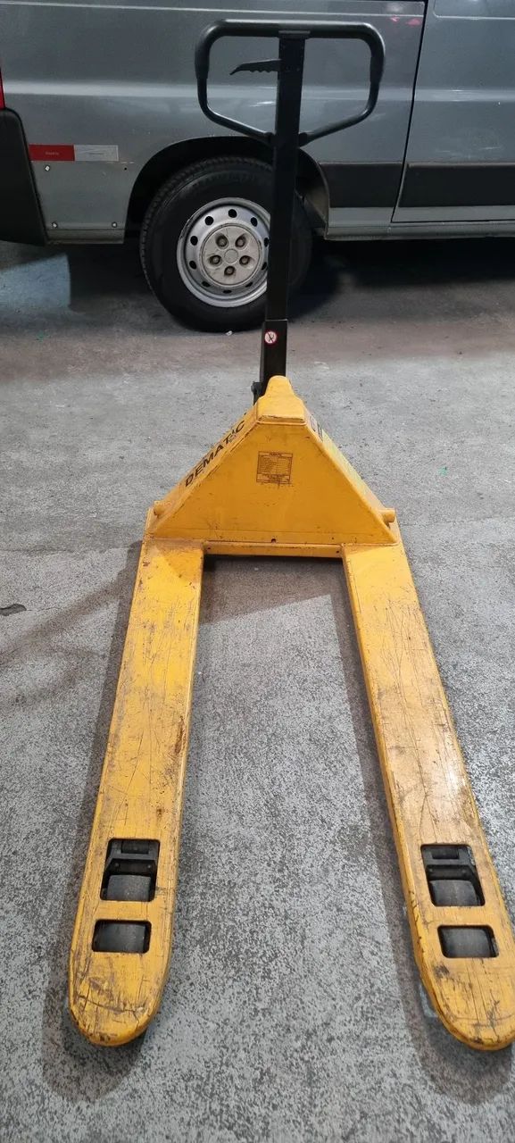 Paleteira dematic 3000kg rodagem dupla revisada !