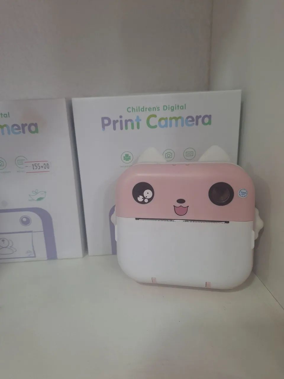 Câmera Digital Infantil - Imprime Fotos - Nova
