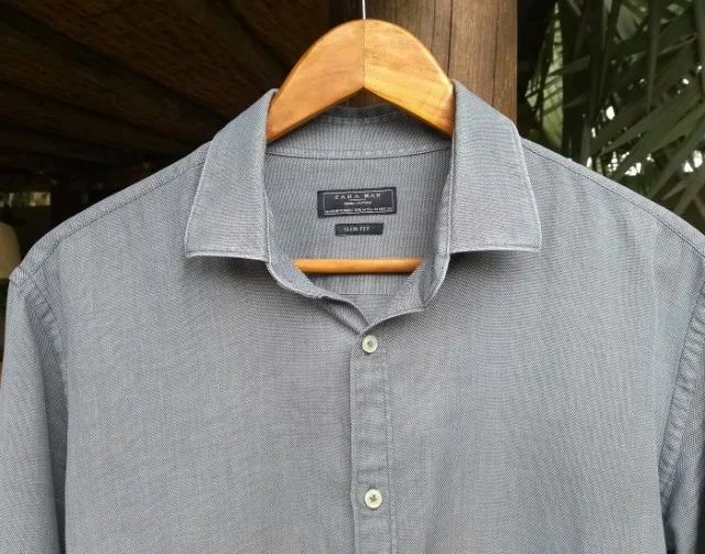Camisa Zara Masculina Social M