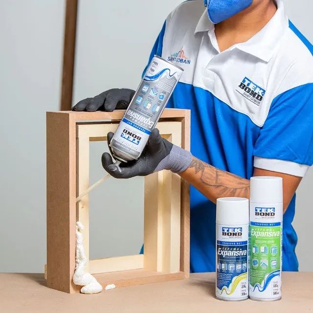 Espuma Expansiva de PU Tekbond  480g/500ml - Foto 2