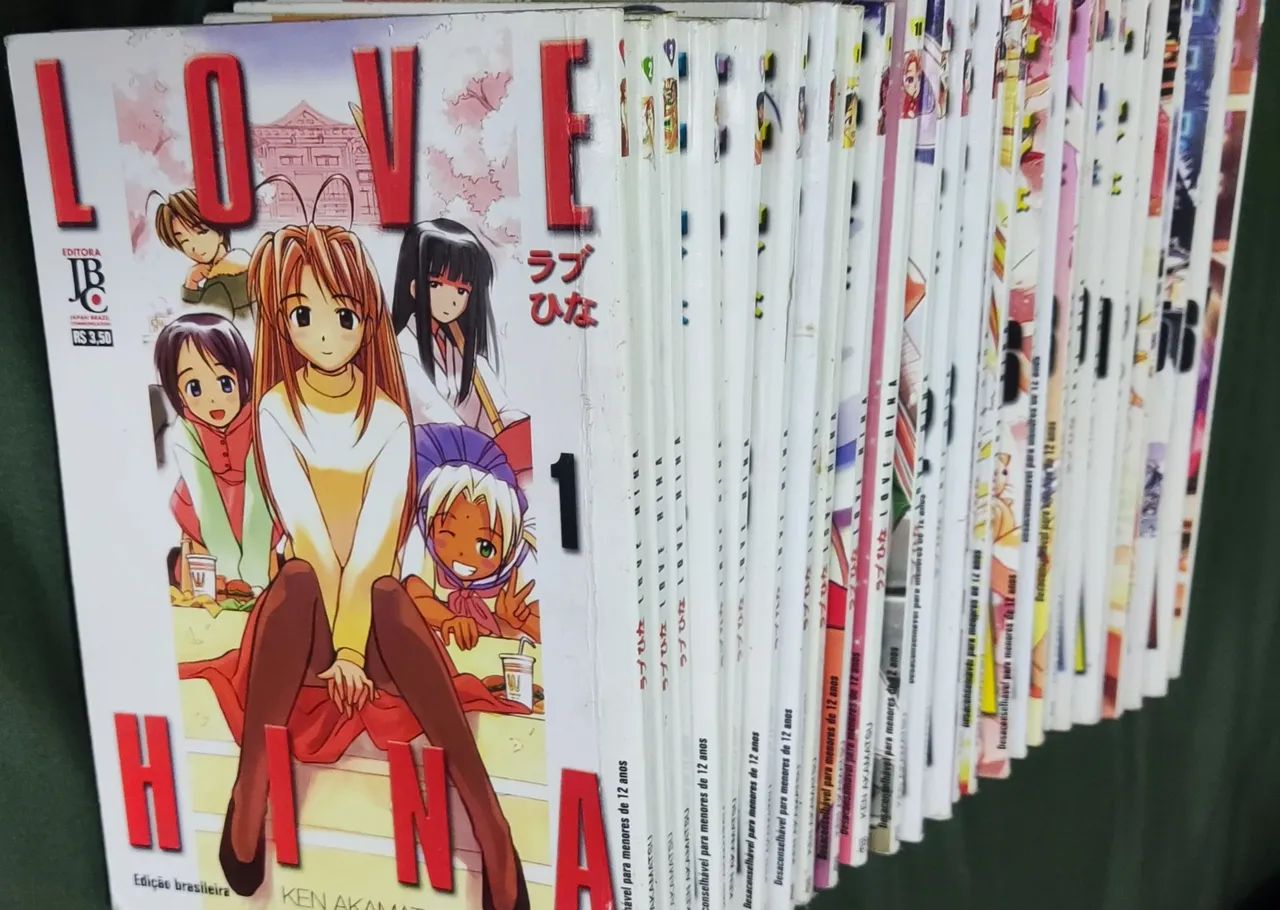 Mangá Love Hina Completo - Edição Brasileira