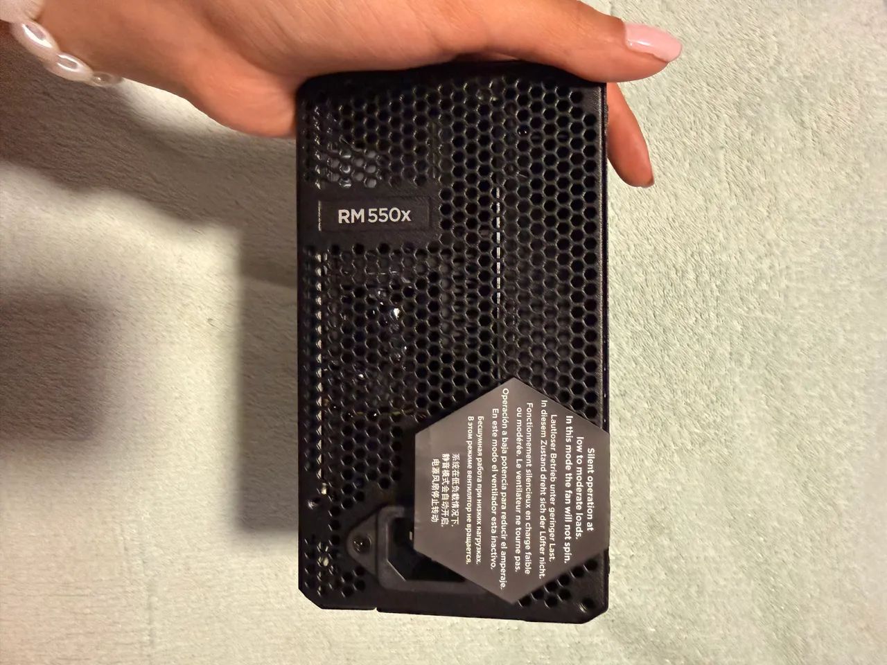 Fonte Corsair RM550x 550W Modular 80 Plus Gold | Nunca Usada - Foto 4